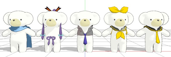 クマ音-5只白色小熊-pmd.jpg