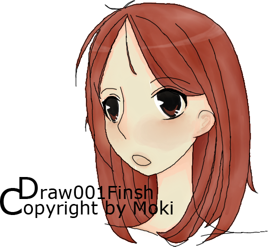 Draw001_Finsh!之後我就7步成畫了XD